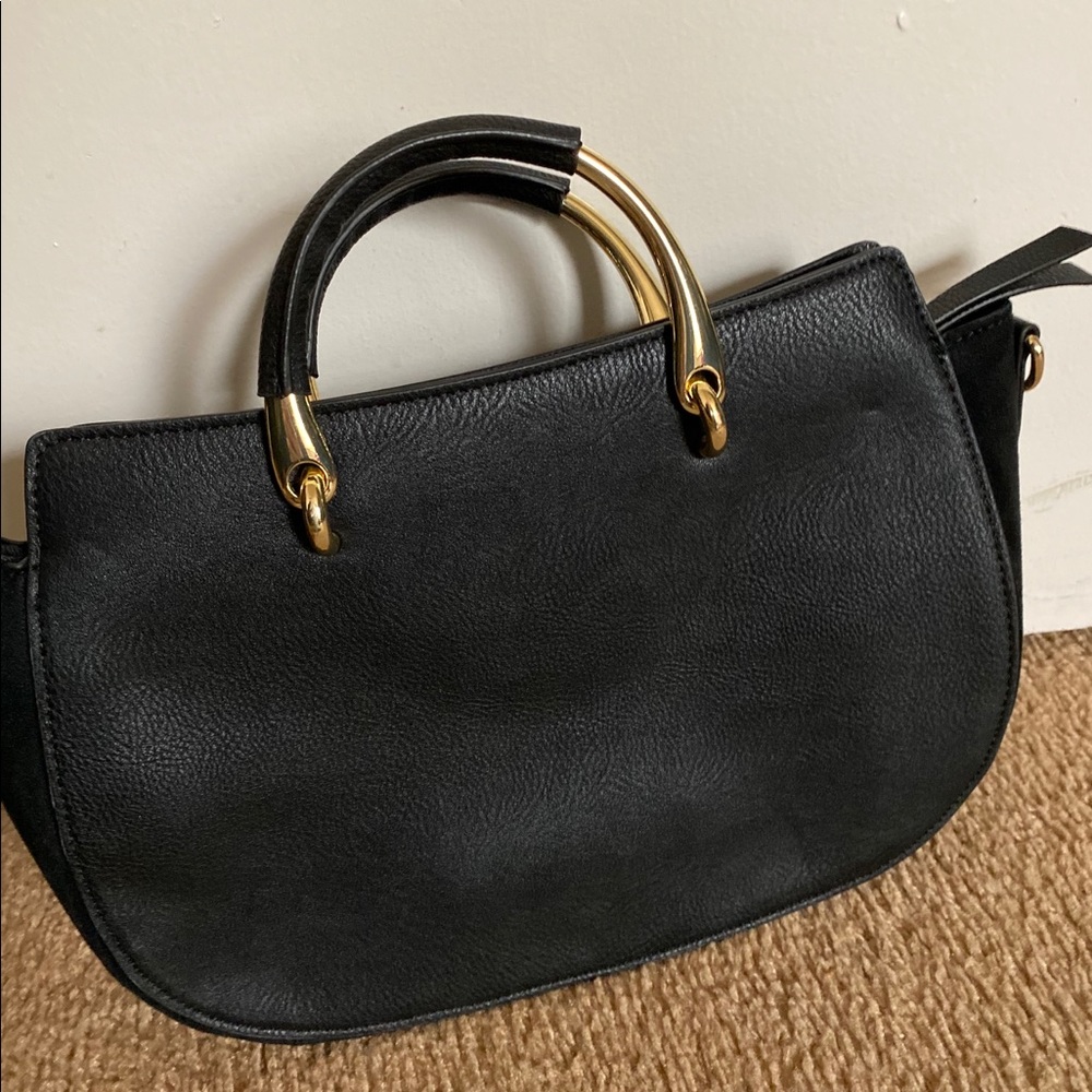 Call It Spring Black Two Handle Bag - image 2